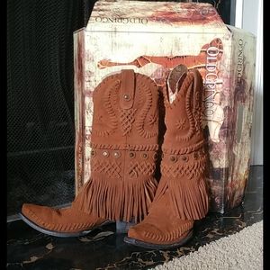 Old Gringo size 9 Chucha 13" boots xlnt cond.